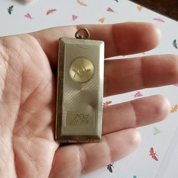 Relisted - Vintage Freemason locket Masonic Free mason - Picture 2 of 8